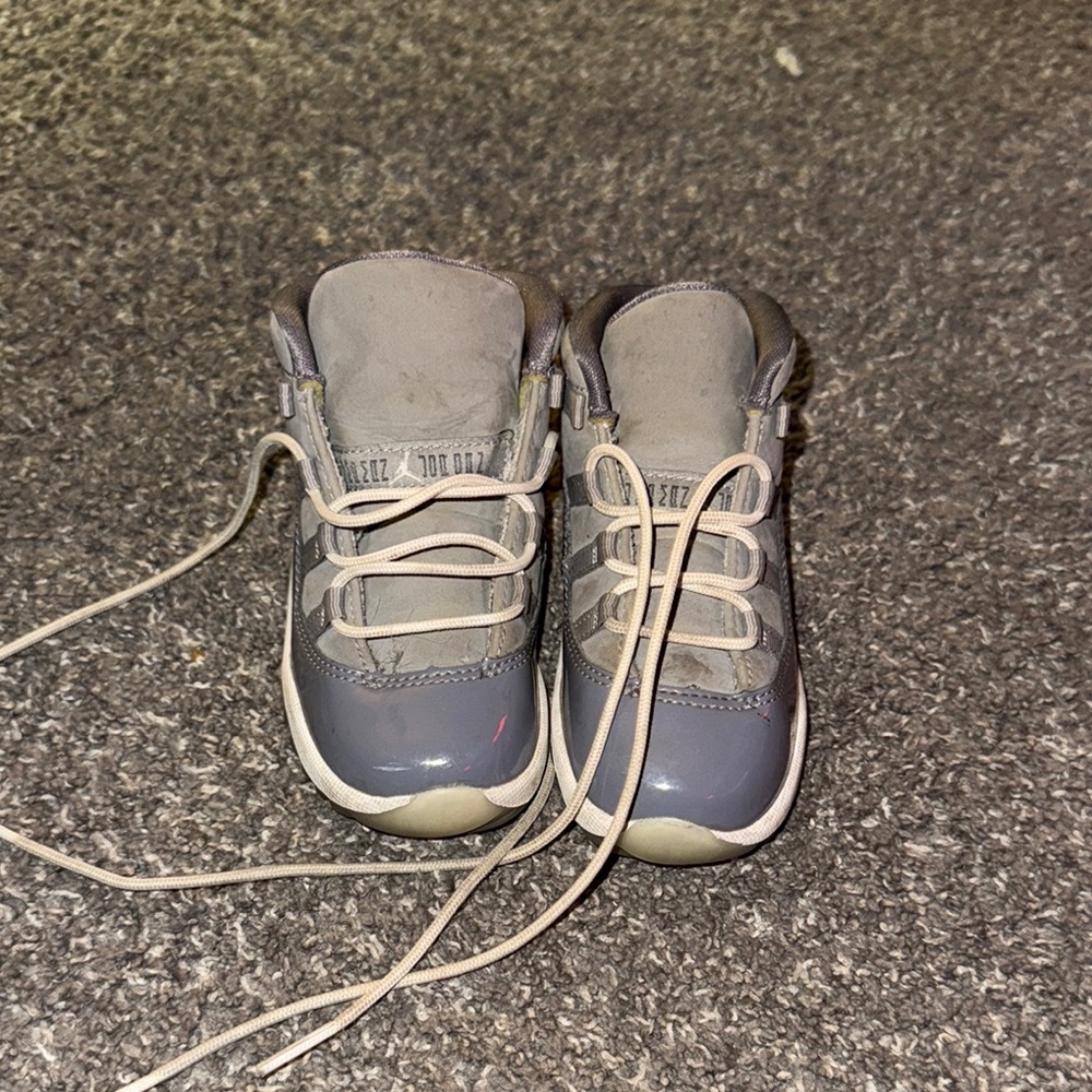 Kids Gray Sneakers